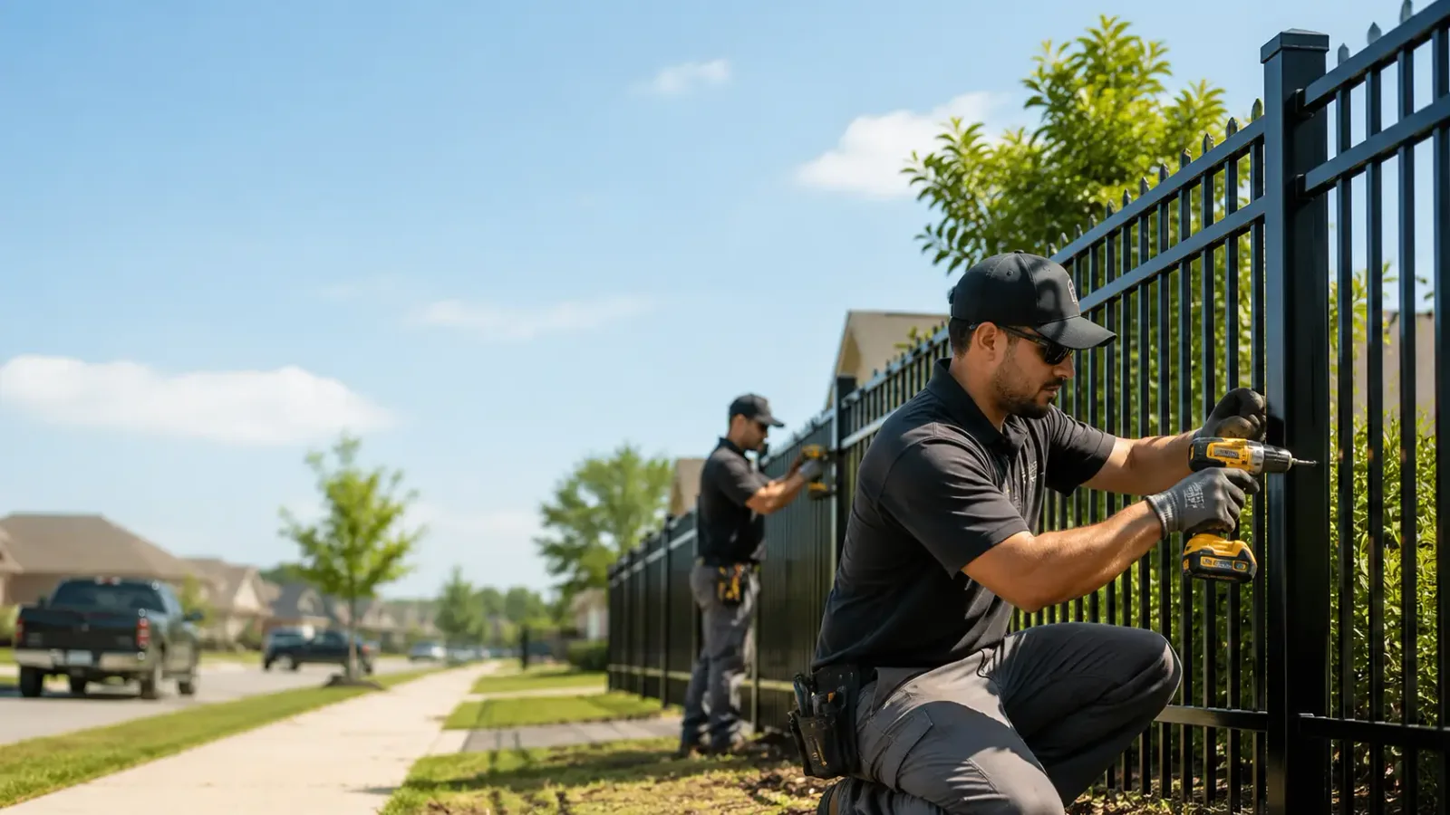 Metal Fence Installation in Fairview, OK